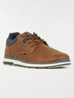 Chaussures marrons lacets homme (41-46)
