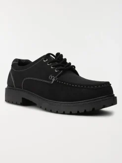 Chaussures noires homme lacets (40-45)