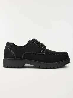 Chaussures noires homme lacets (40-45)
