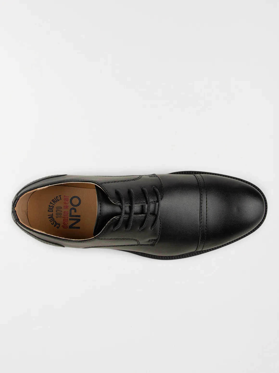Chaussures ville noires homme (40-45)
