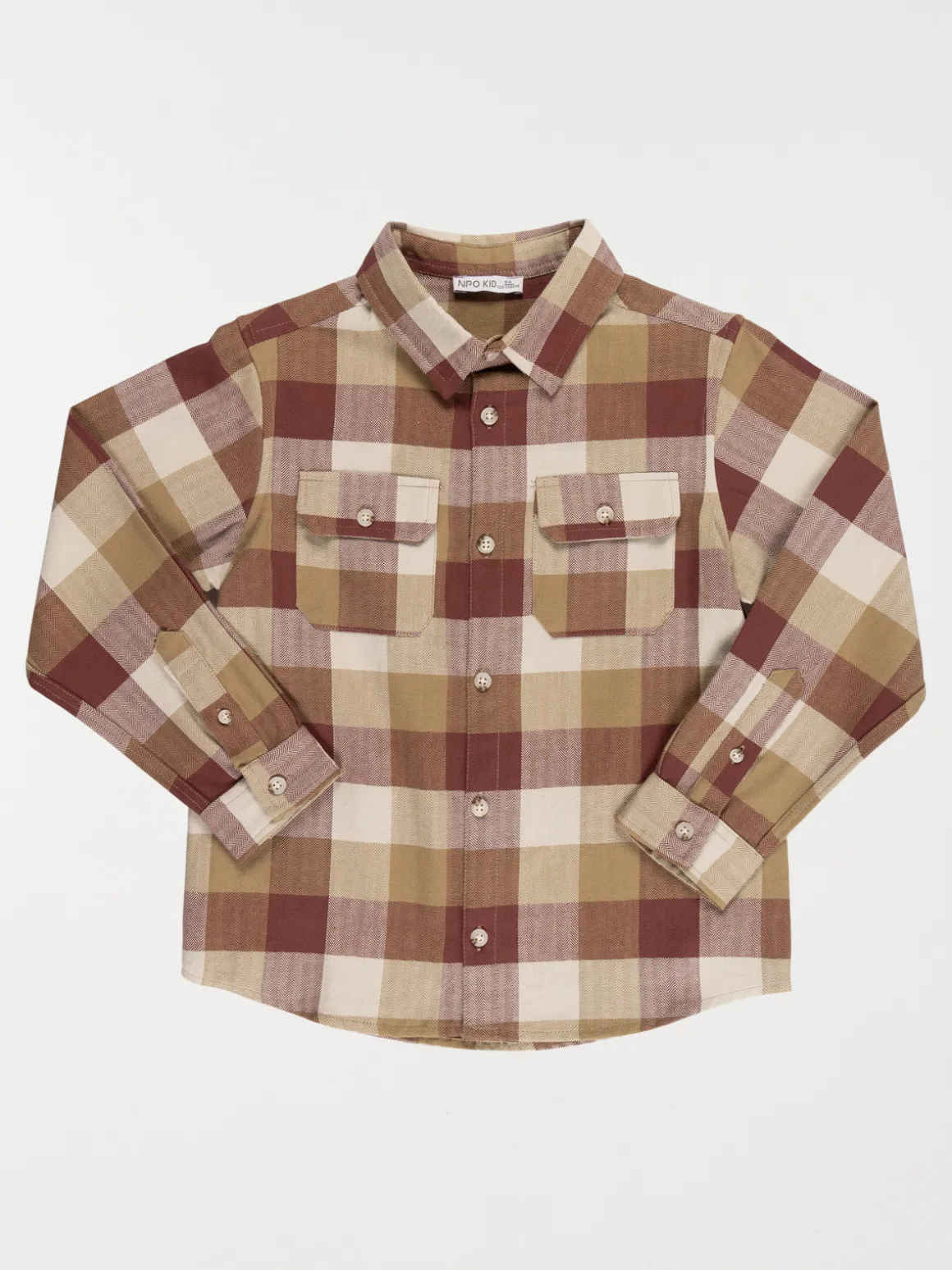 Chemise à carreaux garçon (3-12A)