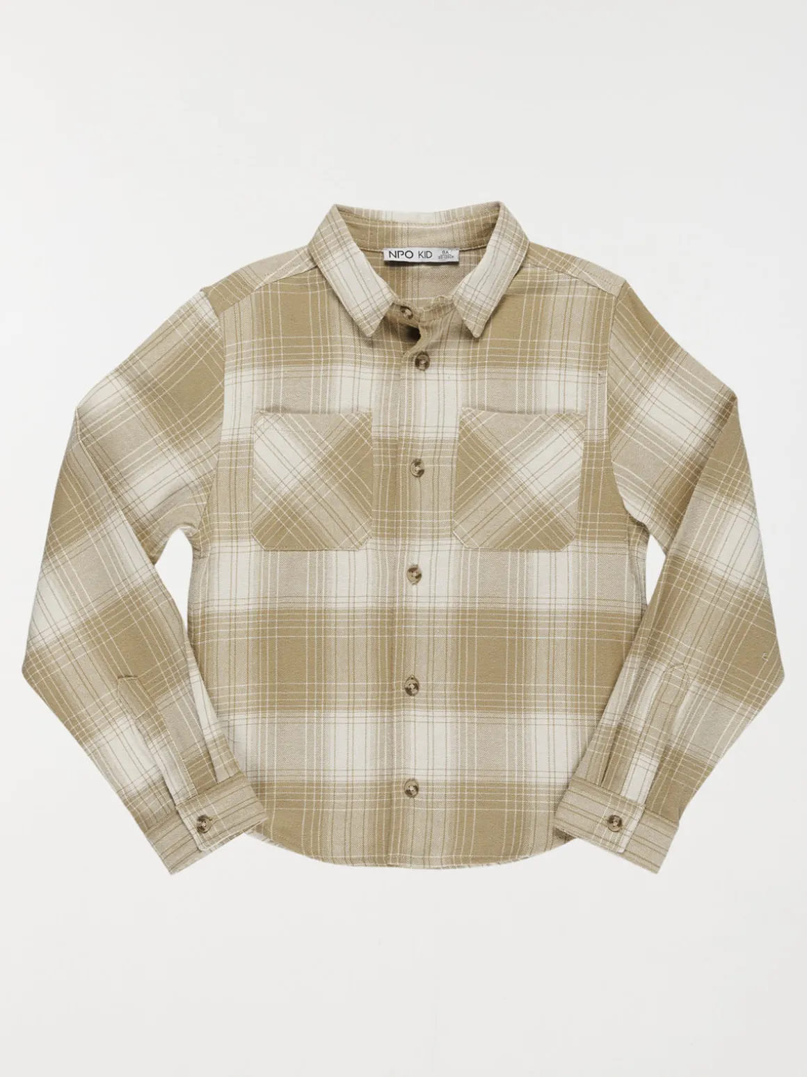 Chemise à carreaux garçon (3-12A)