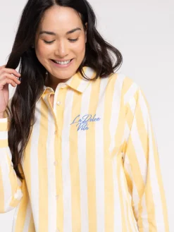 Chemise à rayures la dolce vita femme
