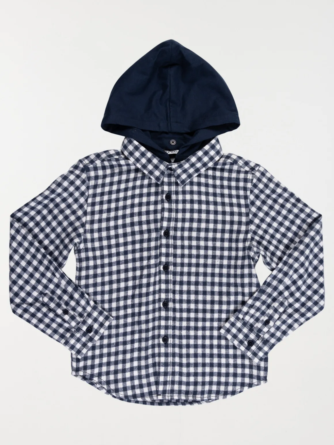 Chemise avec capuche garçon (3-12A)