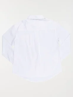 Chemise basique blanche fille (XXS-M)