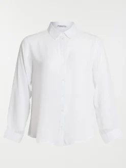Chemise blanche grande taille femme