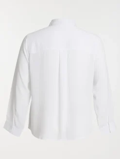 Chemise blanche grande taille femme