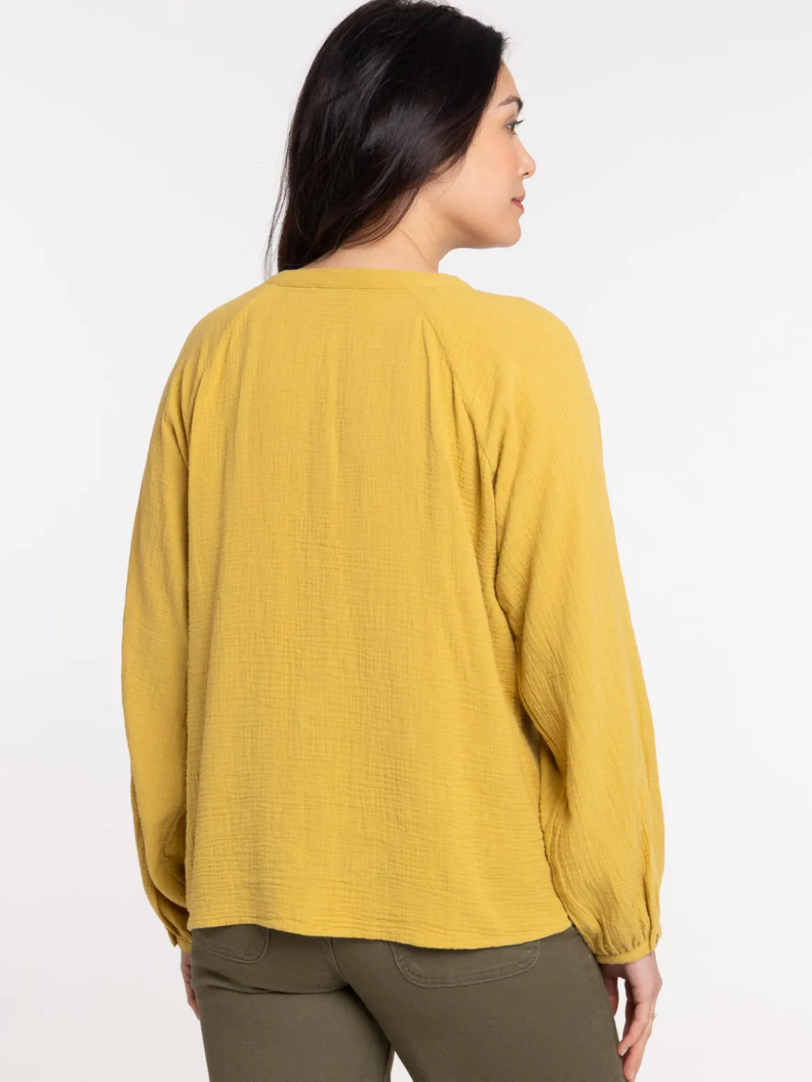 Chemise col tunisien olivette femme