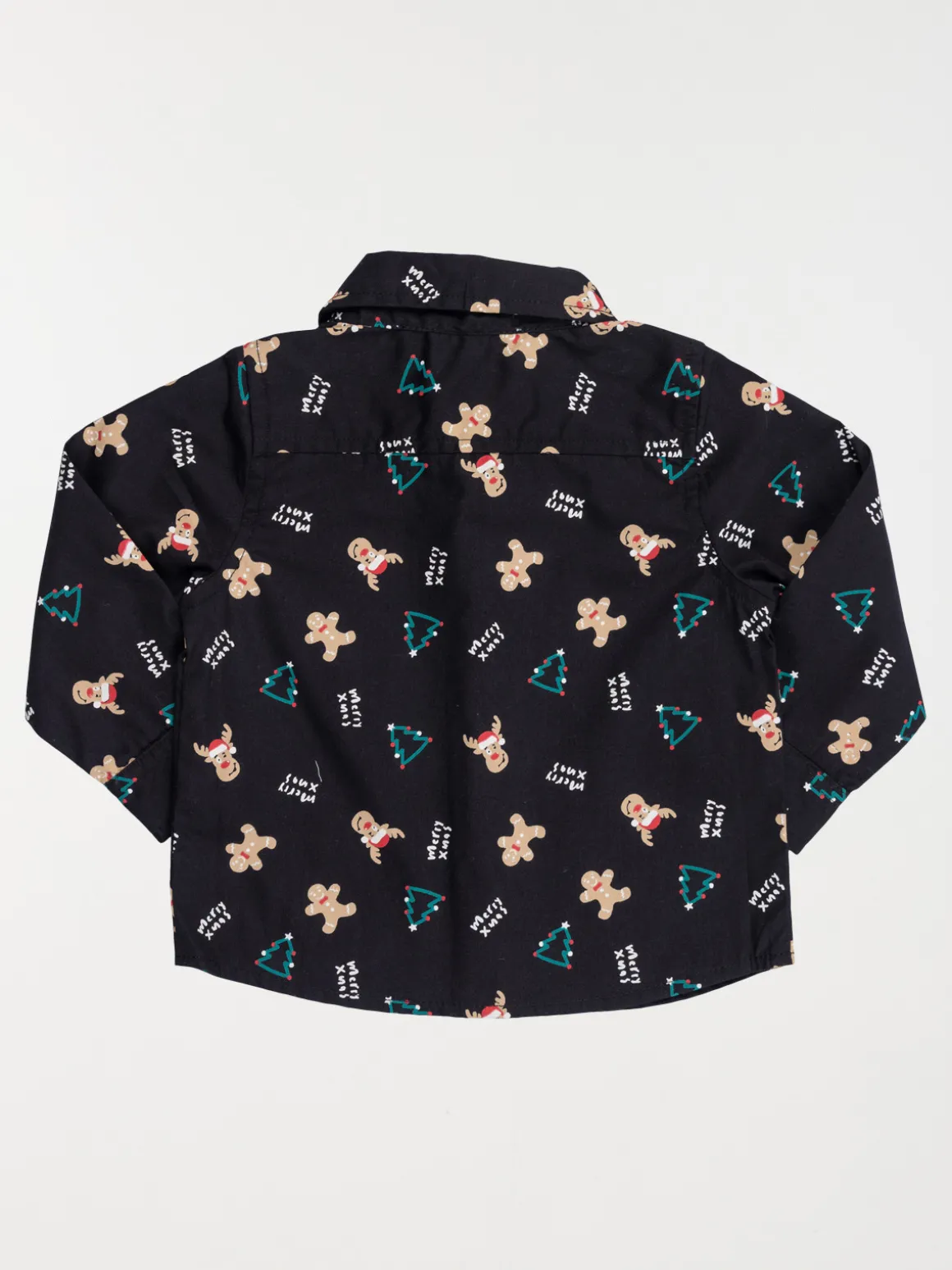 Chemise de Noël imprimée garçon (6-36M)