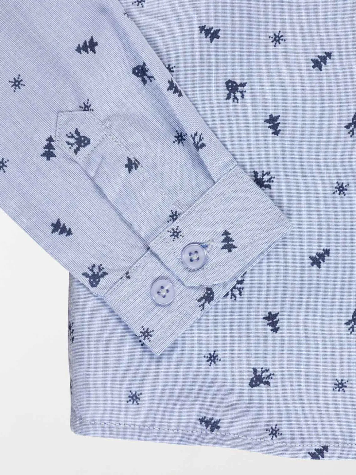 Chemise de Noël imprimée garçon (6-36M)