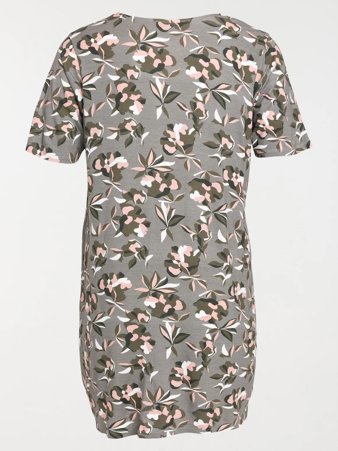 Chemise de nuit fleurie femme