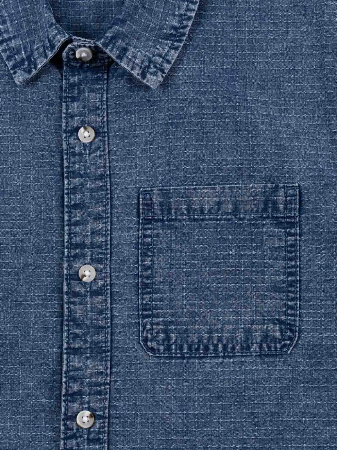 Chemise en jean garçon (XXS-M)