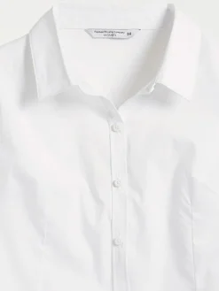 Chemise femme coloris blanc