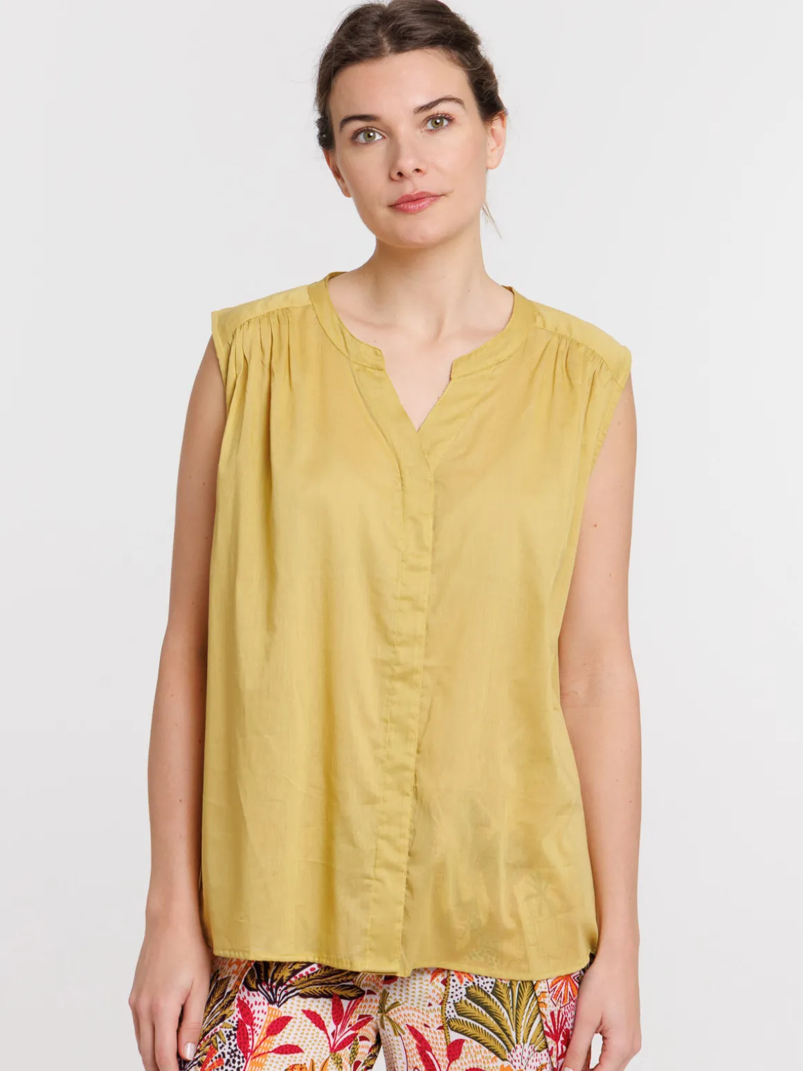 Chemise femme olivette en coton