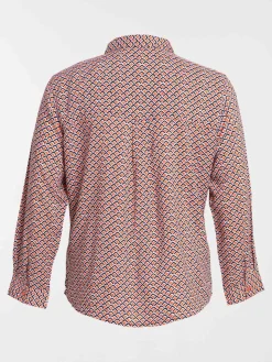 Chemise graphique grande taille femme
