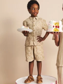 Chemise imprimée garçon (3-12A)