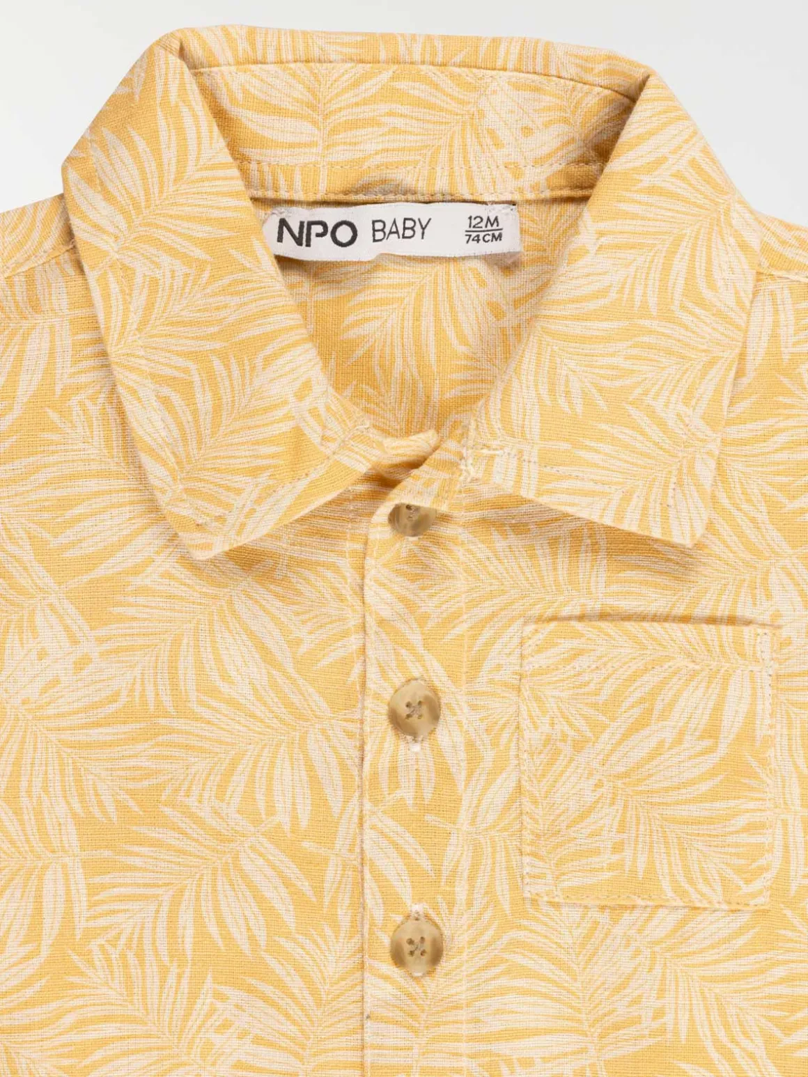 Chemise imprimée garçon (6-36M)