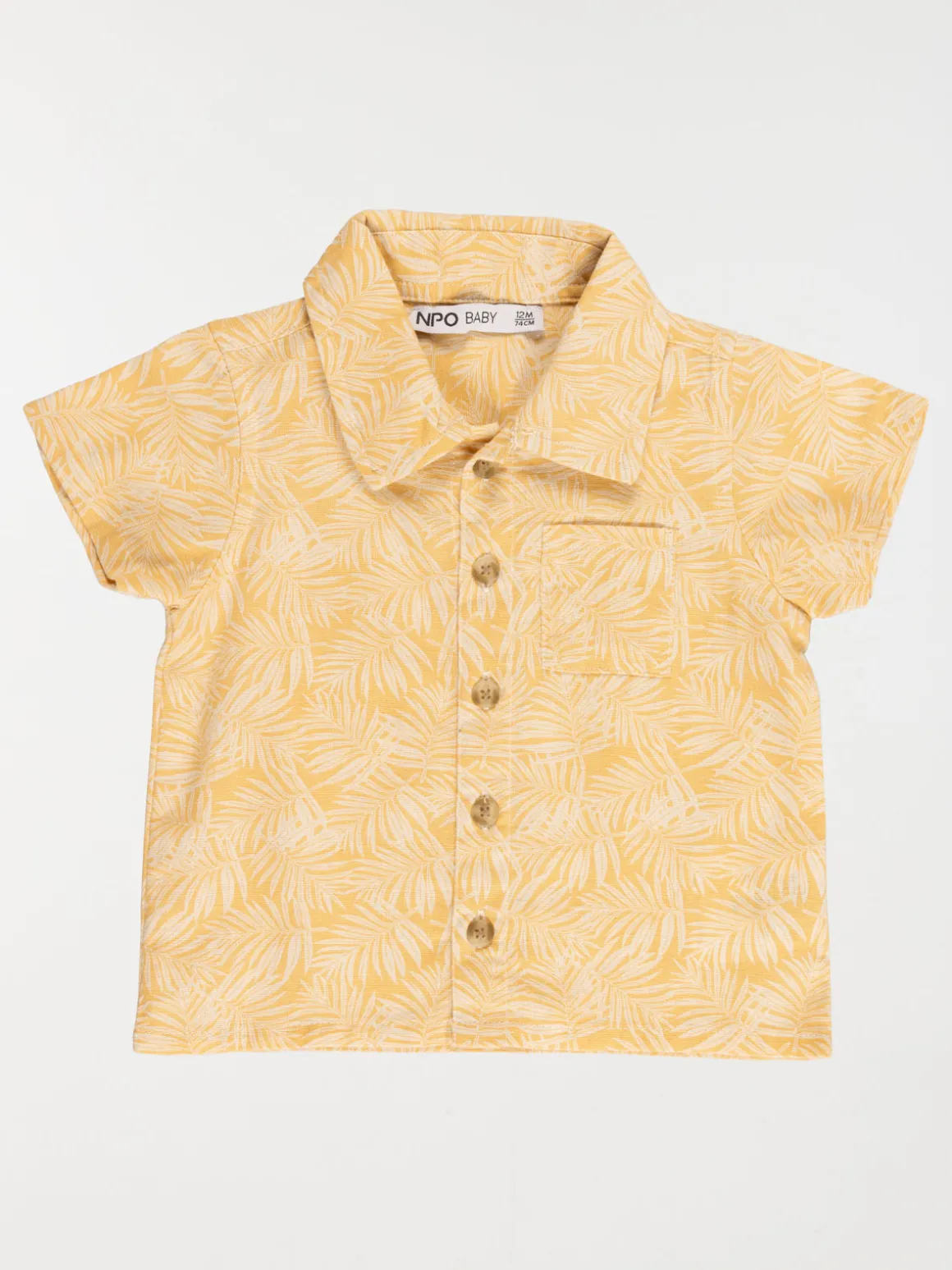 Chemise imprimée garçon (6-36M)