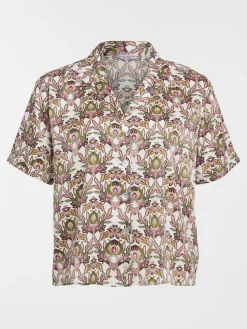 Chemise imprimée grande taille femme