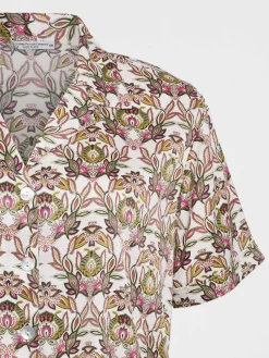 Chemise imprimée grande taille femme