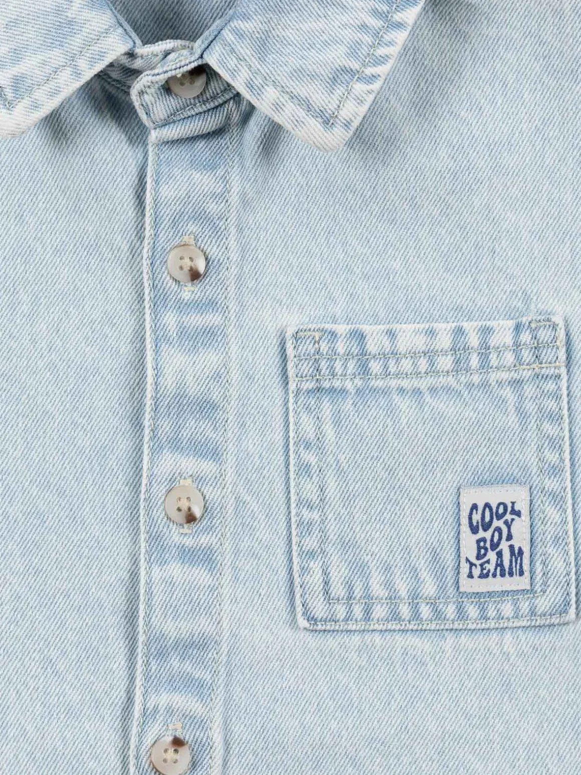 Chemise jean garçon (3-12A)