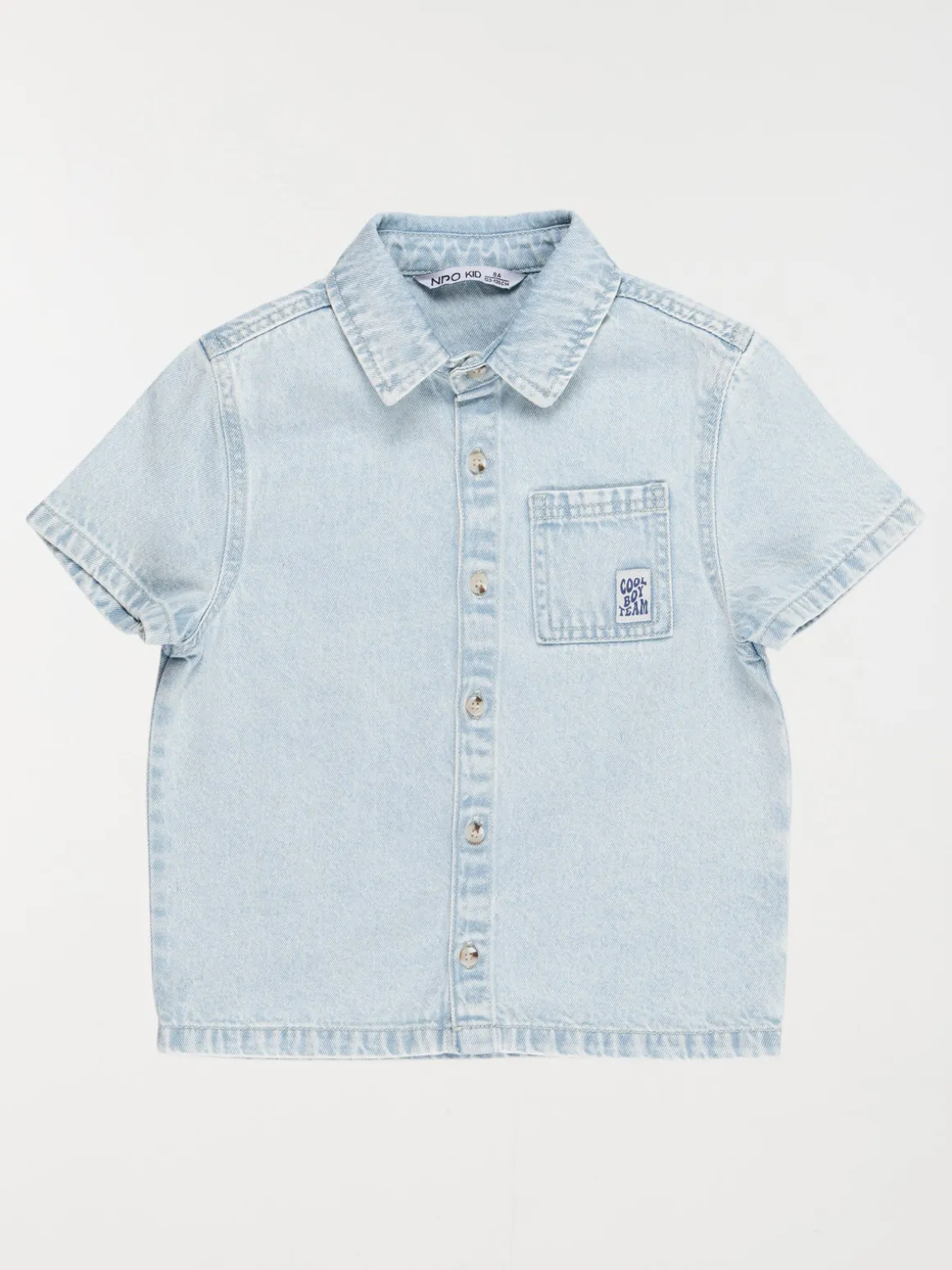 Chemise jean garçon (3-12A)