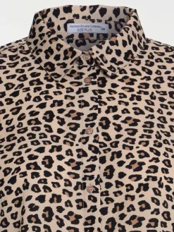 Chemise léopard grande taille femme