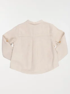 Chemise manches longues garçon (6-36M)