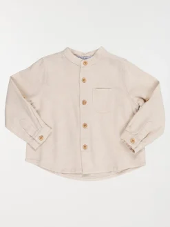 Chemise manches longues garçon (6-36M)