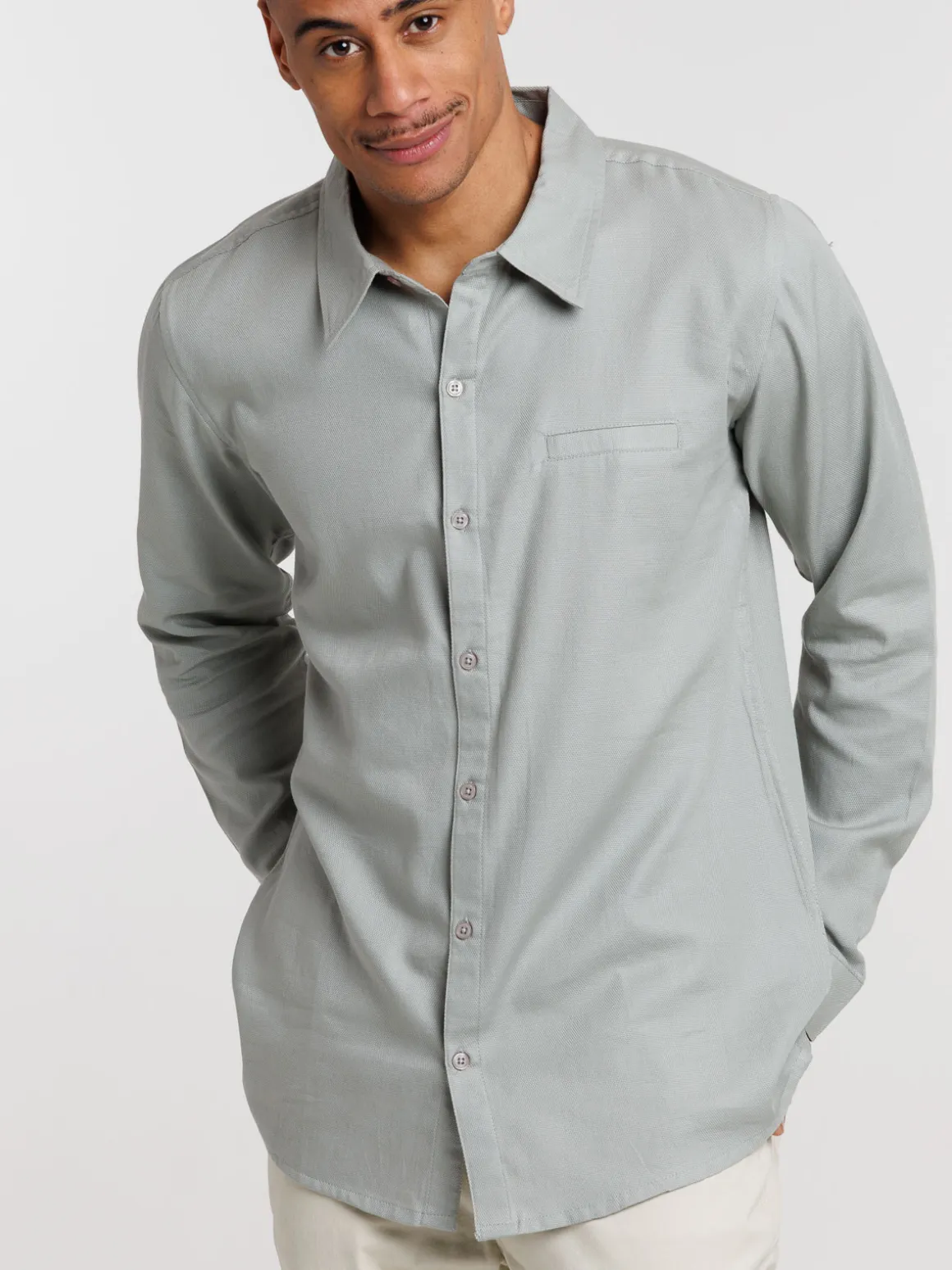 Chemise manches longues homme