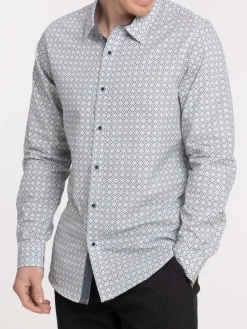 Chemise motif all over homme