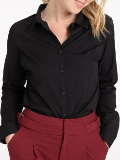 Chemise noire femme