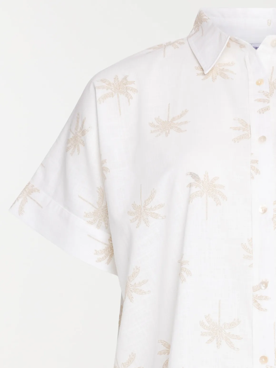 Chemise palmiers grande taille femme