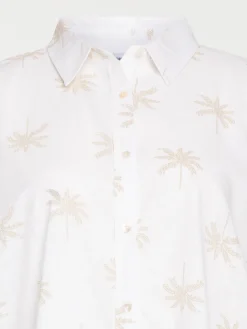 Chemise palmiers grande taille femme