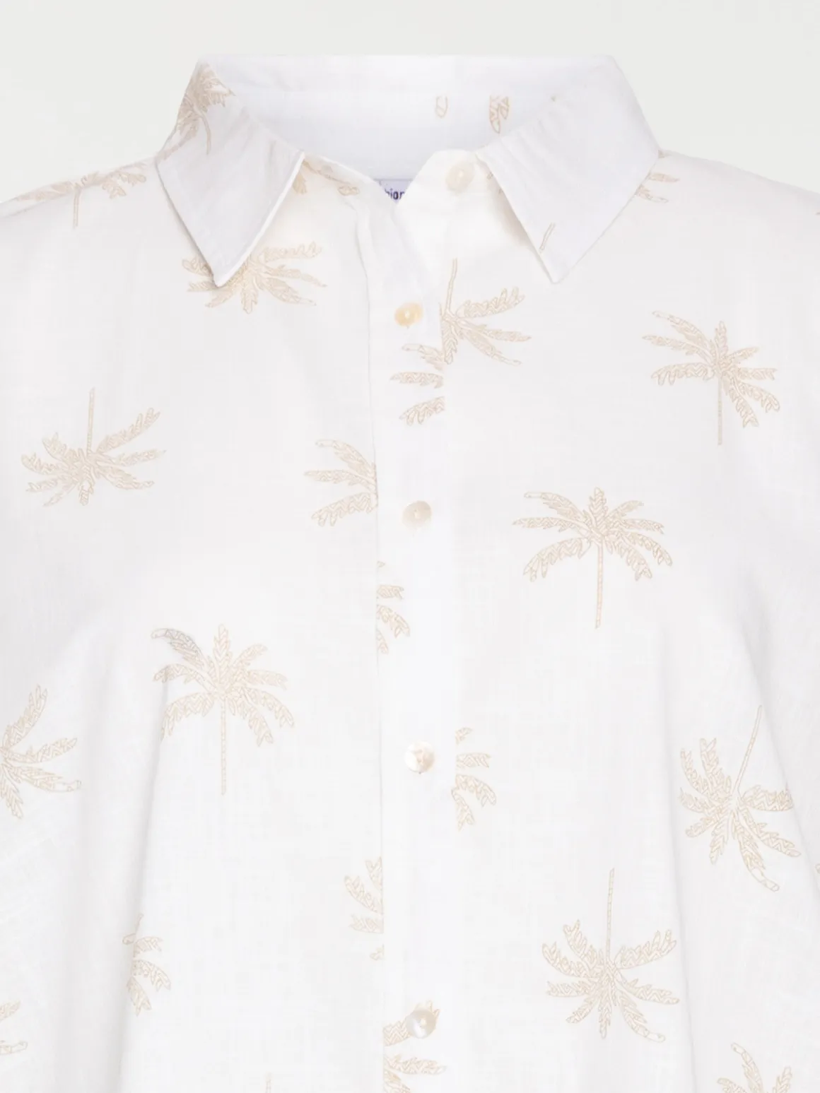 Chemise palmiers grande taille femme