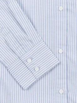 Chemise rayée bleue fille (XXS-M)