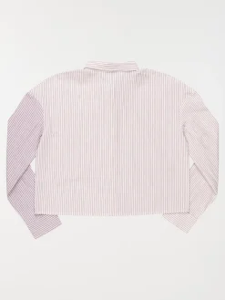 Chemise rayée deep lavande fille (XXS-M)