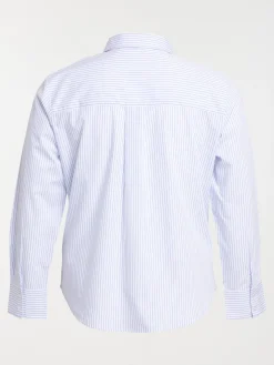 Chemise rayée femme grande taille
