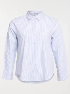 Chemise rayée femme grande taille