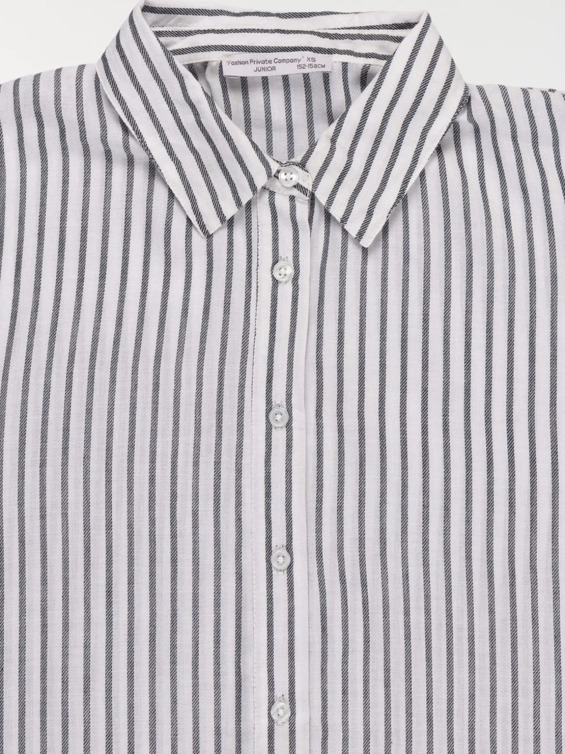Chemise rayée fille (XXS-M)