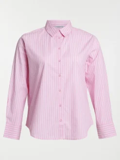 Chemise rayée grande taille femme