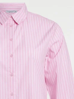 Chemise rayée grande taille femme