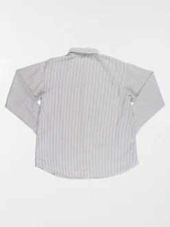 Chemise rayée grise fille (XXS-M)