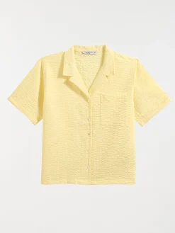 Chemise Seersucker femme
