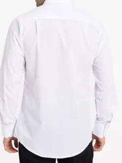 Chemise unie blanche homme