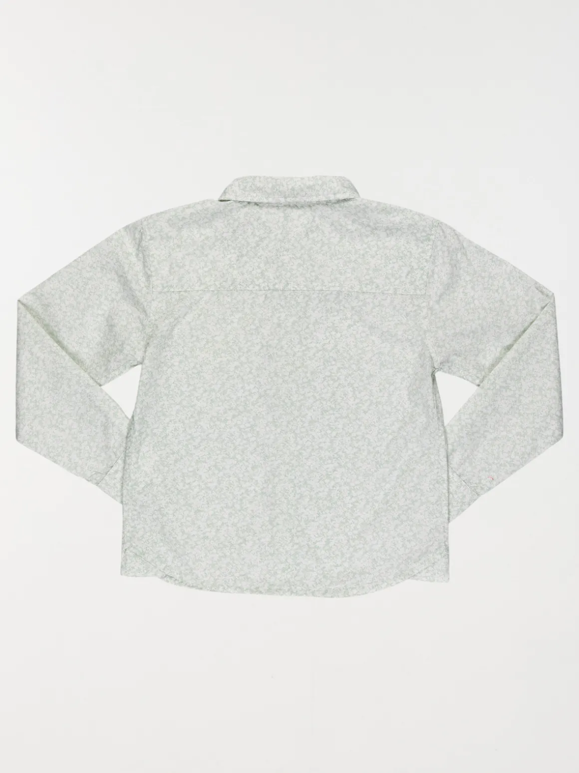 Chemise vert pâle imprimée garçon (3-8A)