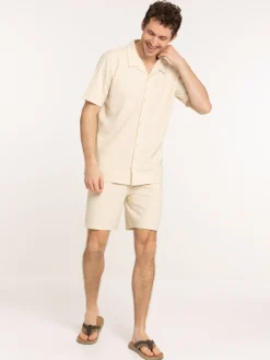 Chemisette col tailleur homme