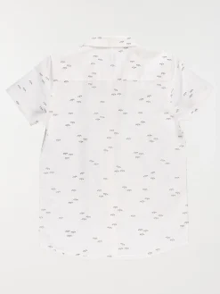 Chemisette motif requin garçon (10-16A)