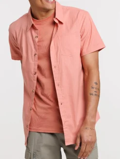 Chemisette rose sauvage homme