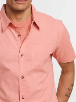 Chemisette rose sauvage homme